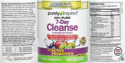 7-Day Cleanse label