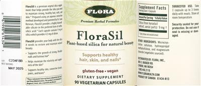 FloraSil label