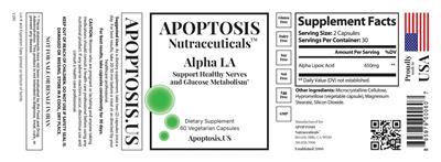 Alpha LA label