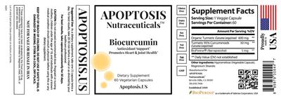 Biocurcumin label