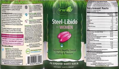 Steel-Libido For Women label