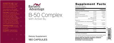 B-50 Complex with Active B12 label