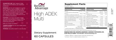 High ADEK Multi label
