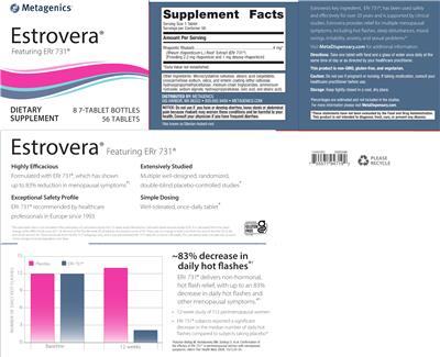Estrovera label