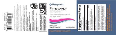 Estrovera label