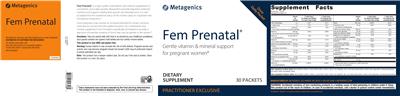 Fem Prenatal label