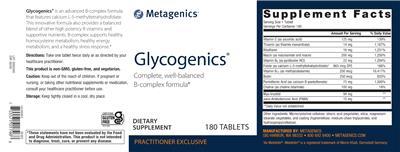 Glycogenics label