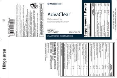 AdvaClear label