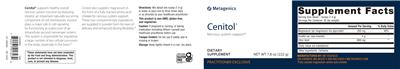 Cenitol label