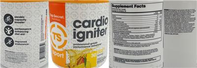 Cardio Igniter Pineapple Mango label