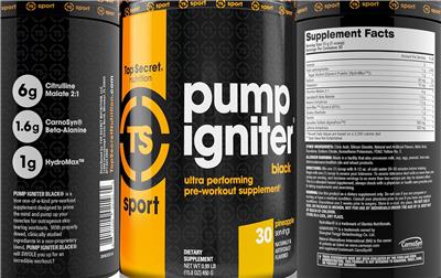 Pump Igniter Pineapple label