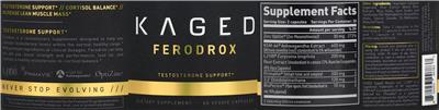 Ferodrox label