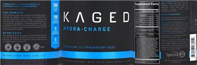 Hydra-Charge Straberry Yuzy label