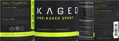 Pre-Kaged Sport Watermelon label