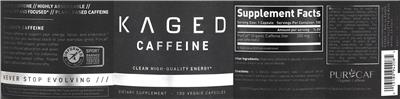 Caffeine label