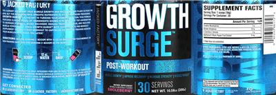 Growth Surge Post-Workout Swoleberry label