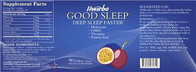 Good Sleep label