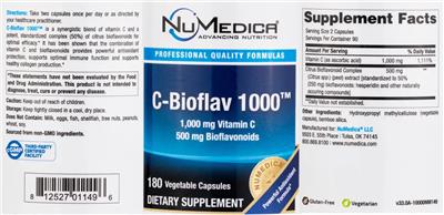 C-Bioflav 1000 label