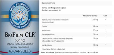 BioFilm CLR label