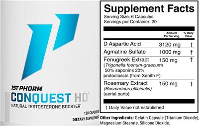 Conquest HD label