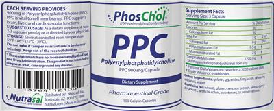PhosChol 900 mg label