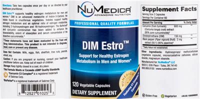 DIM Estro label