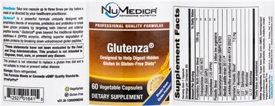 Glutenza label