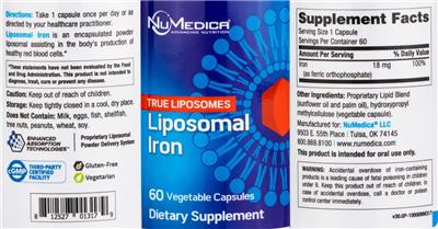 Liposomal Iron label