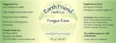 Fungus-Ease label