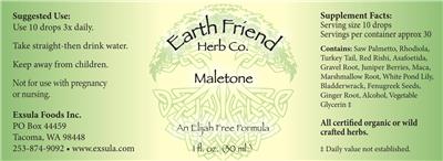 Maletone label