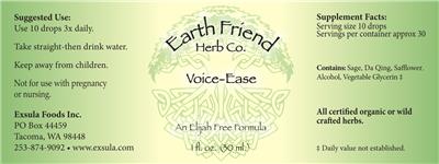 Voice-Ease label