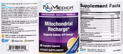 Mitochondrial Recharge label