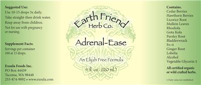 Adrenal-Ease label