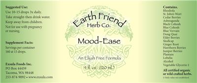 Mood-Ease label