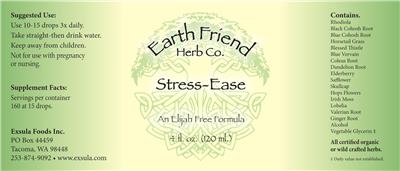 Stress-Ease label