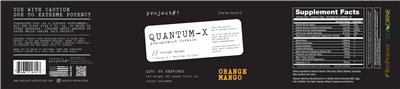 Quantum-X Orange Mango label
