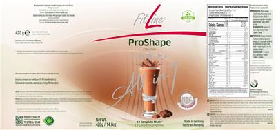 ProShape Chocolate label