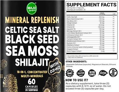 Mineral Replenish label