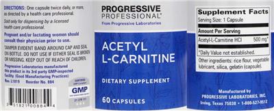 Acetyl L-Carnitine label