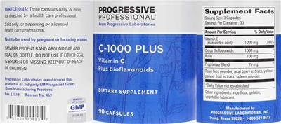 C-1000 Plus label