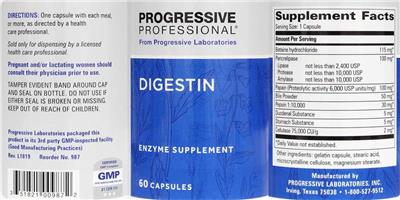 Digestin label