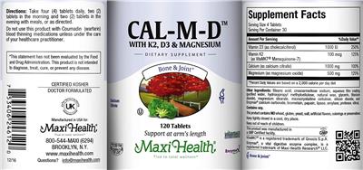 Cal-M-D label