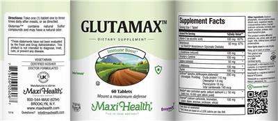 GlutaMax label