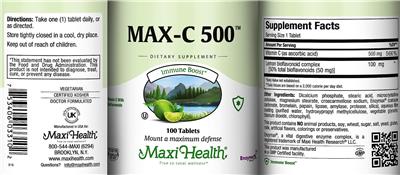 Max-C 500 label