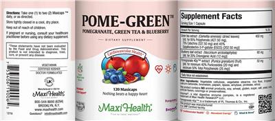 Pome-Green label