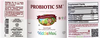 Probiotic 5M label