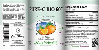Pure-C Bio 600 label