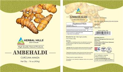 Ambehaldi label