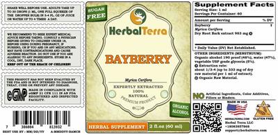 Bayberry label