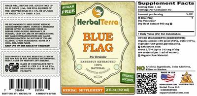 Blue Flag label